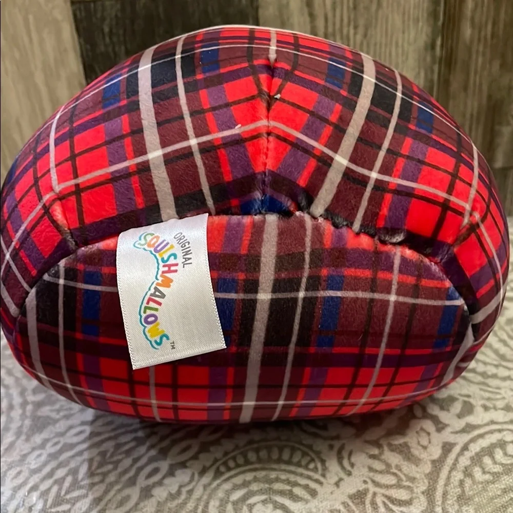 Squishmallows Connor the Cow in Flannel Pajamas 7 Inch Soft Plush New‎
